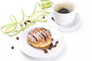 Empty Bakery Display Case Prints: Doughnut