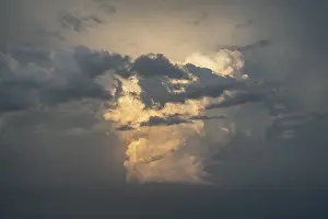 Dramatic Cloud Formation Prints: Dramatic cloud formation, cumulonimbus