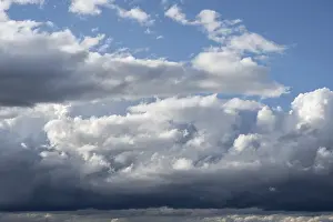 Dramatic Cloud Formation Prints: Dramatic cloud formation, filling the format
