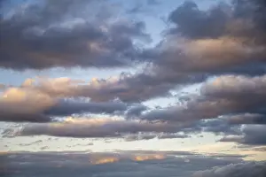 Central Europe Cloudy Skies Prints: Dramatic cloud formation, filling the format