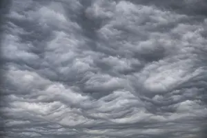 Dramatic Cloud Formation Prints: Dramatic cloud formation, format-filling