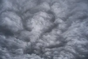 Dramatic Cloud Formation Prints: Dramatic cloud formation, format-filling