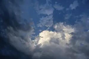 Dramatic Cloud Formation Prints: Dramatic cloud formation in front of a summer thunderstorm