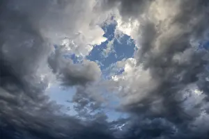 Dramatic Cloud Formation Prints: Dramatic cloud formation in front of a summer thunderstorm