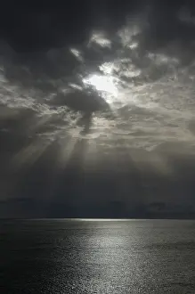 Dramatic Cloud Formation Prints: Dramatic cloud formation, thunderstorm atmosphere