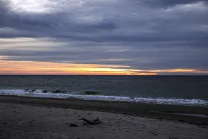 Dramatic Clouds Print, Weststrand DarB, Germany