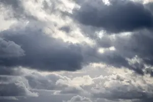Dramatic Cloudy Skies Prints: Dramatic clouds in the sky, dark rain clouds