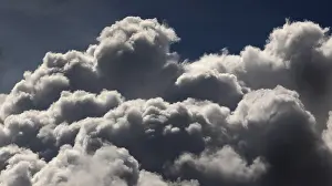Dramatic Cloudscape Prints: Dramatic cloudscape with (cumulus) clouds