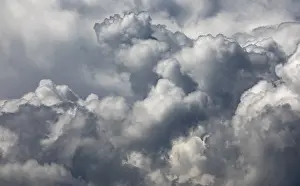 Dramatic Cloudscape Prints: Dramatic cloudscape with (cumulus) clouds