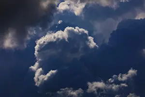 Dramatic Cloudscape Prints: Dramatic cloudscape with (cumulus) clouds