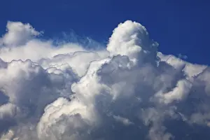Dramatic Cloudscape Prints: Dramatic cloudscape with (cumulus) clouds