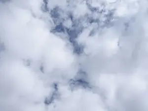 Cloudy Sky Background Prints: Dramatic cloudy sky background