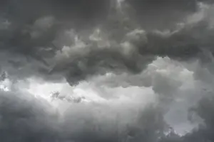 Stormy Atmosphere Germany Prints: Dramatic storm clouds during a thunderstorm