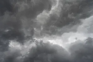 Stormy Atmosphere Germany Prints: Dramatic storm clouds during a thunderstorm