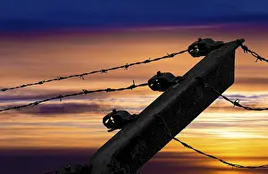 Sunset Atmosphere Prints: Dramatic sunset and sunrise sky