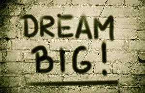 Symbolic Picture Prints: Dream Big Concept