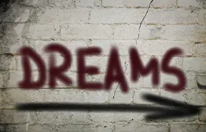 Symbolic Picture Meaning Prints: Dreams Concept