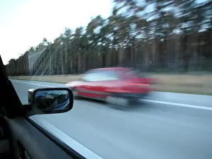 Highway Drive Print, American Landscape Photography