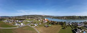 Aerial Photography Lower Austria Prints: Drone image, view of Gottsdorf