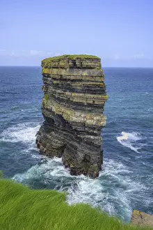 Ireland Coastal Scenery Prints: Dun Briste Sea Stack at Downpatrick Head