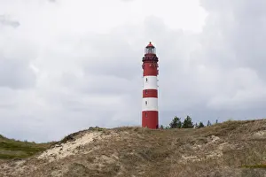 North Frisia Landscape Prints: Dune landscape with lighthouse