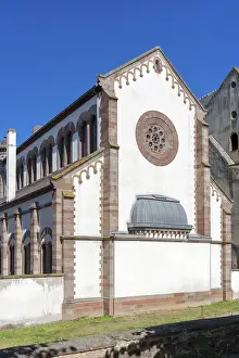 Abandoned Synagogue Europe Prints: East facade of the synagogue