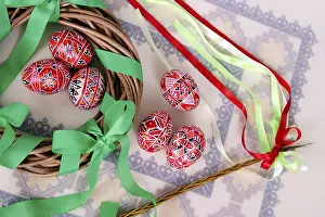 Traditional Easter Decoration Prints: Easter arrangement