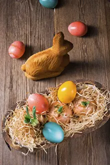 Decorative Easter Baskets Prints: Easter basket