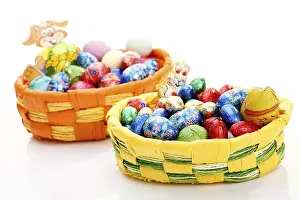 Chocolate Treats Prints: Easter baskets