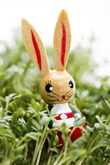 Easter Bunny Figurine Prints: Easter bunny