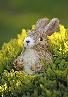 Symbolic Easter Image Prints: Easter bunny figure