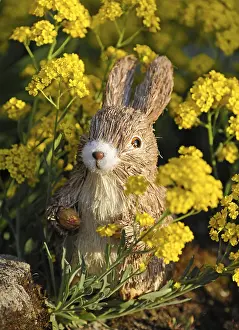 Symbolic Easter Image Prints: Easter bunny figure