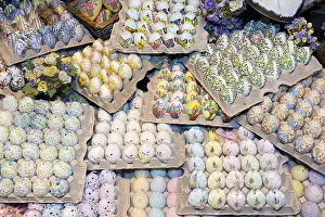 Multicoloured Easter Eggs Prints: Easter, egg, Easter eggs, decoration