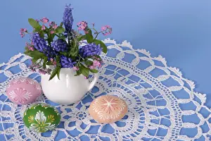 Floral Bouquet Prints: Easter setting