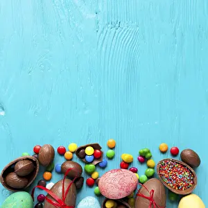Traditional Easter Sweets Prints: Easter sweets eggs