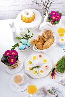 Easter Table Setting Prints: Easter table