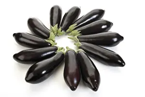 Studio Food Shots Prints: Eggplants