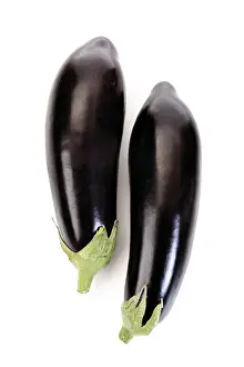 Studio Shot Of Vegetables Prints: Eggplants