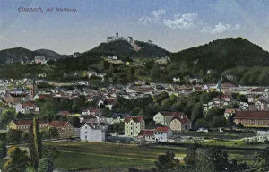 Exact Date Unknown Historical Image Prints: Eisenach, Thuringia, Germany, view around ca 1910