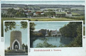 Digital Reproduction Of Postcard Prints: Eisenberg in Thuringia, Friedrichstanneck