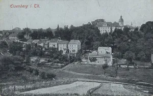 Empty Village In Germany Prints: Eisenberg in Thuringia, Thuringia