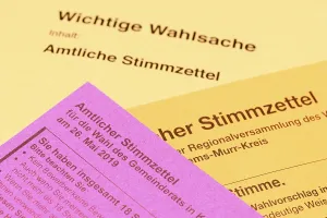 Local Elections Germany Prints: Election documents for the local elections