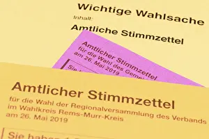 Central Europe Politics Prints: Election documents for the local elections