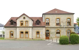 Monument Conservation Europe Prints: Former elementary school from 1887 with extensions from 1949