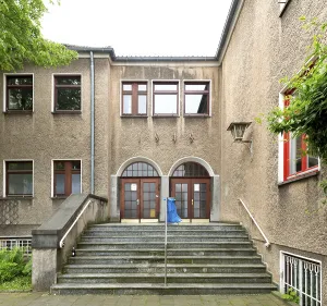Monument Conservation Europe Prints: Former elementary school from 1887 with extensions from 1949