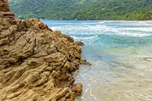 Brazilian Wilderness Scene Prints: The encounter between the rocks
