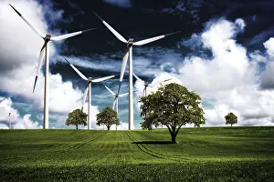 Renewable Energy Generator Prints: Energy power