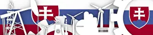 Slovakia Prints: Slovakia Energy Print - Sustainable Power Generation