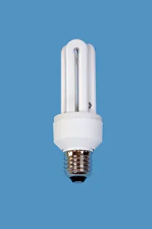Studio Environment Photography Prints: An energy-saving-lamp