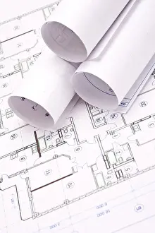 Architectural Plans Prints: Engineering and architecture drawings